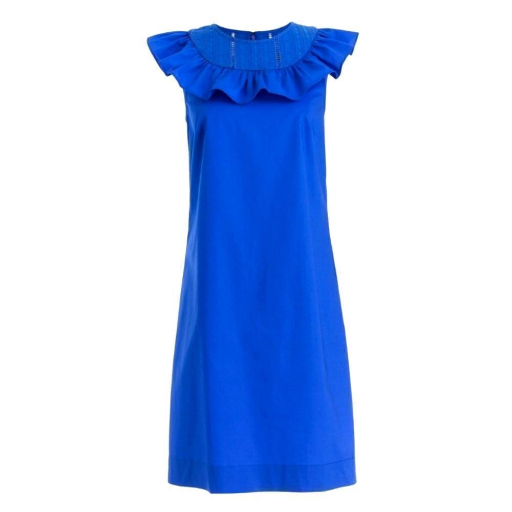 J. Crew Ruffle Neck Dress